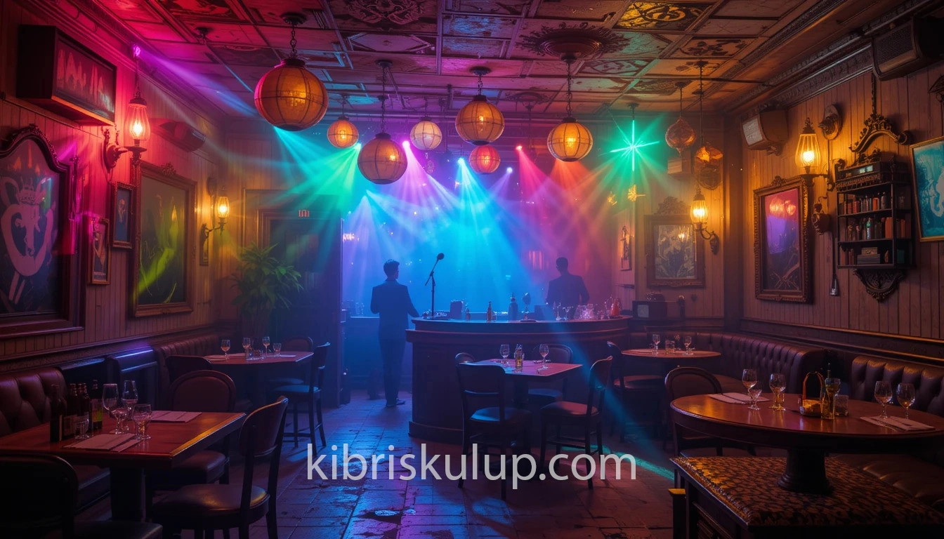 güzel bir kıbrıs gece kulübü görseli