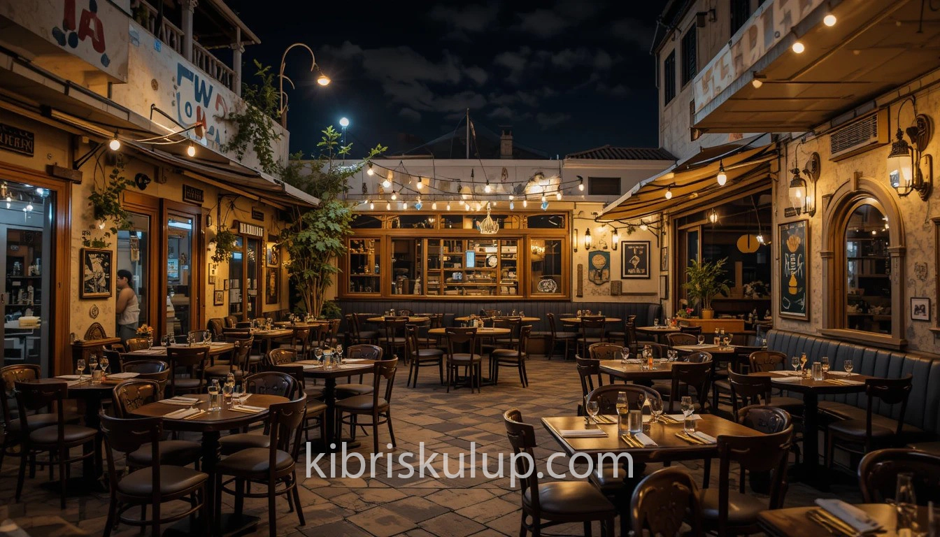 Kuzey Kıbrıs’ta Geceleri Açık Olan Restoranlar: Gece Hayatının Lezzet Durağı